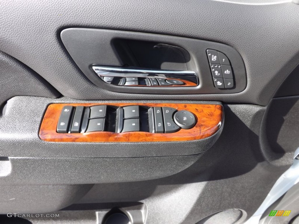 2013 GMC Sierra 2500HD SLT Crew Cab 4x4 Controls Photo #73627109