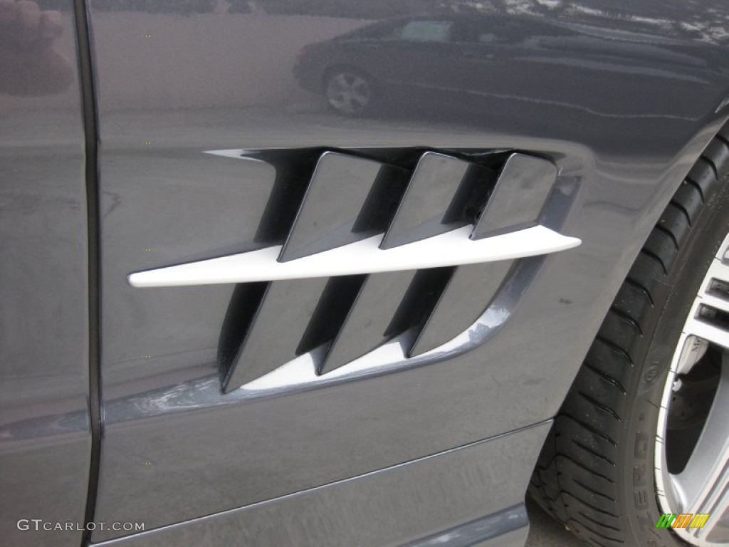 2009 SL 550 Roadster - Steel Grey Metallic / Black photo #11