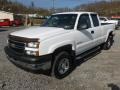 2007 Summit White Chevrolet Silverado 2500HD Classic LT Extended Cab 4x4  photo #3