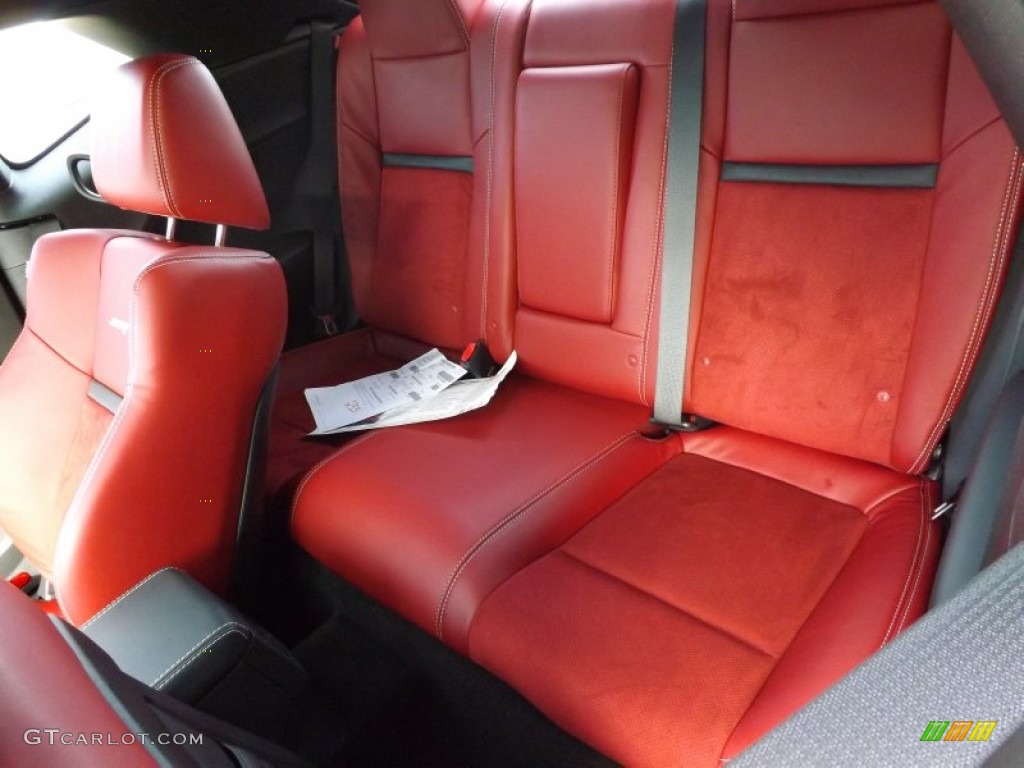2013 Dodge Challenger SRT8 392 Rear Seat Photo #73627565