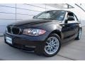Black Sapphire Metallic 2011 BMW 1 Series 128i Convertible
