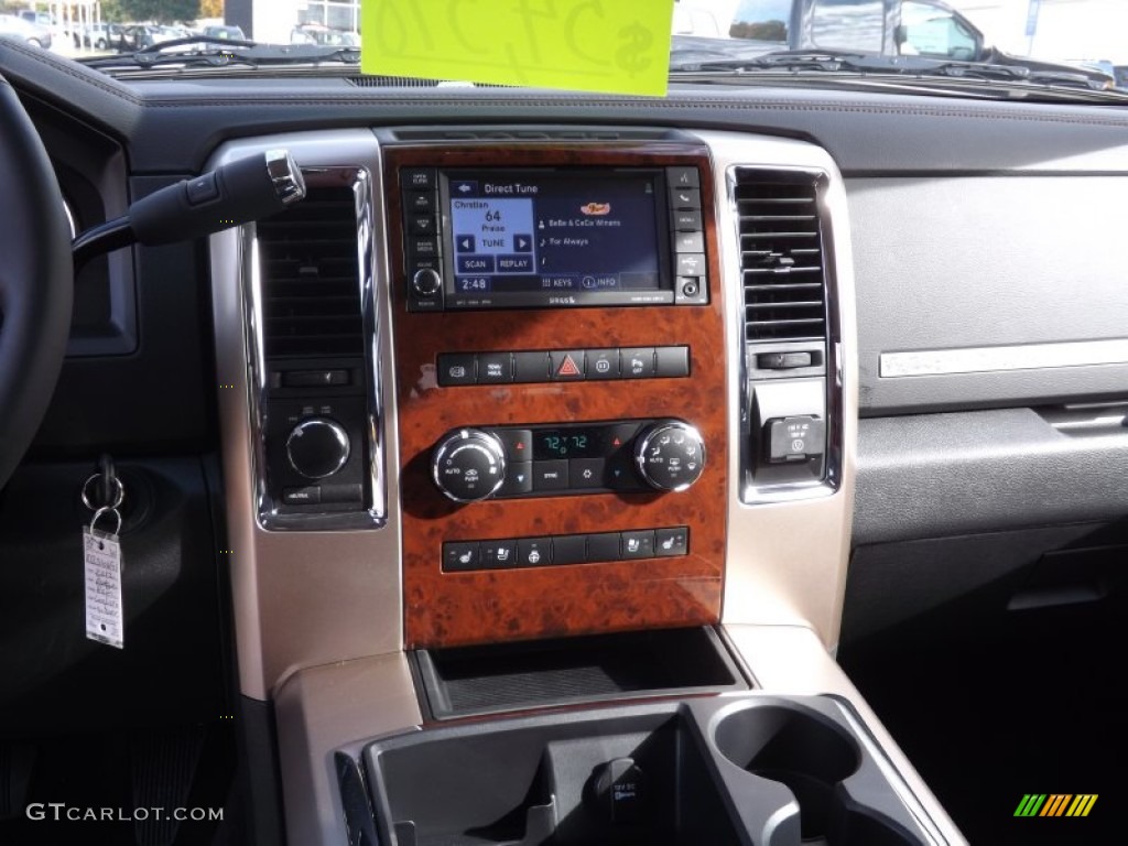 2012 Dodge Ram 3500 HD Laramie Longhorn Crew Cab 4x4 Dually Controls Photo #73628777