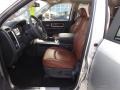 Front Seat of 2012 Ram 3500 HD Laramie Longhorn Crew Cab 4x4 Dually