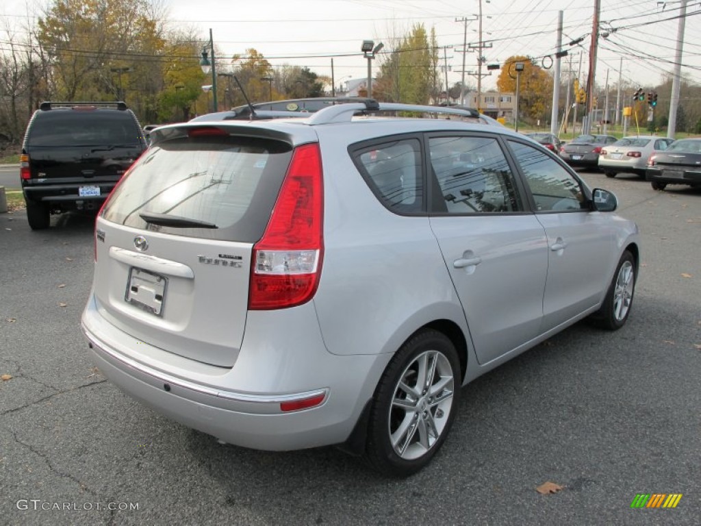 2012 Elantra SE Touring - Shimmering Silver / Black photo #6