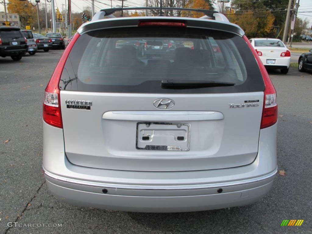2012 Elantra SE Touring - Shimmering Silver / Black photo #7