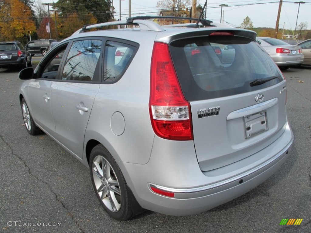2012 Elantra SE Touring - Shimmering Silver / Black photo #8