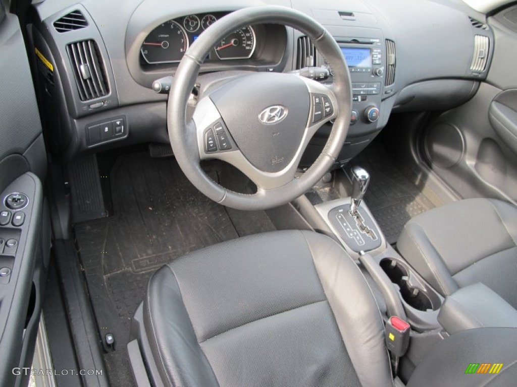 2012 Elantra SE Touring - Shimmering Silver / Black photo #11