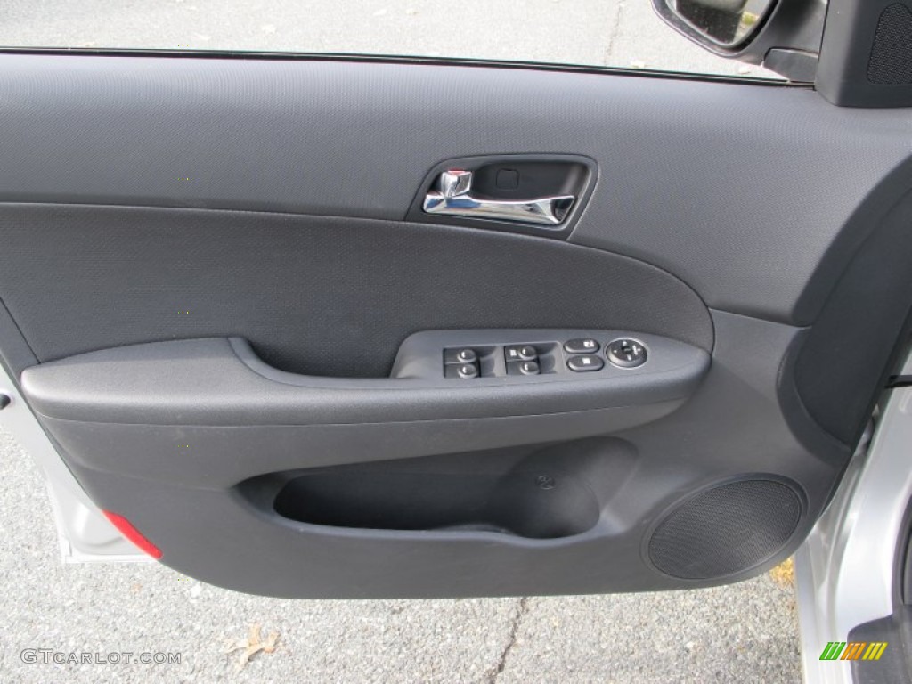 2012 Elantra SE Touring - Shimmering Silver / Black photo #12