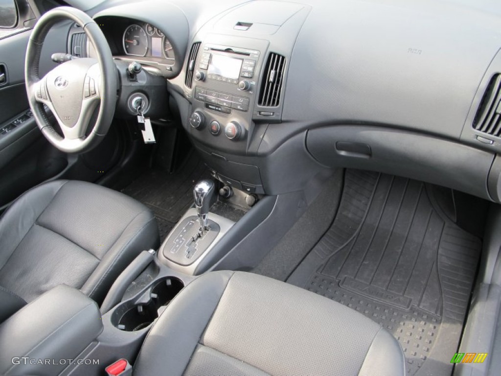 2012 Elantra SE Touring - Shimmering Silver / Black photo #15