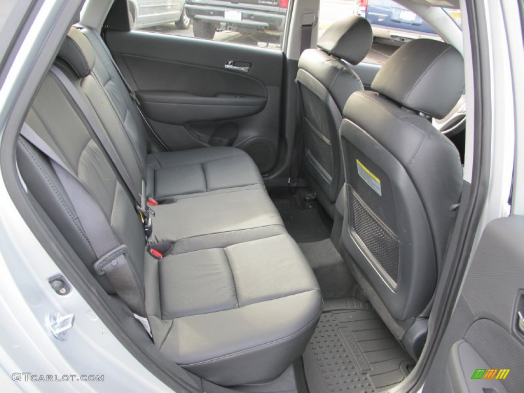 2012 Elantra SE Touring - Shimmering Silver / Black photo #17