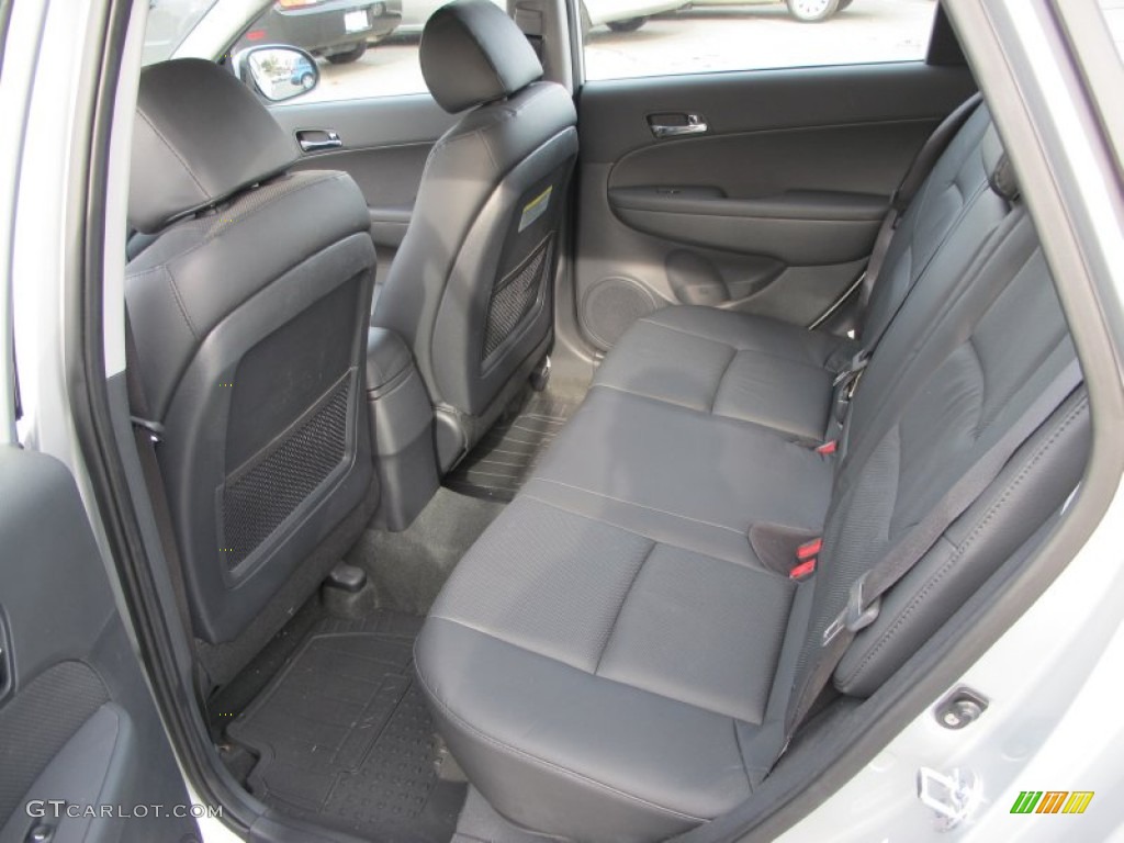 2012 Elantra SE Touring - Shimmering Silver / Black photo #19