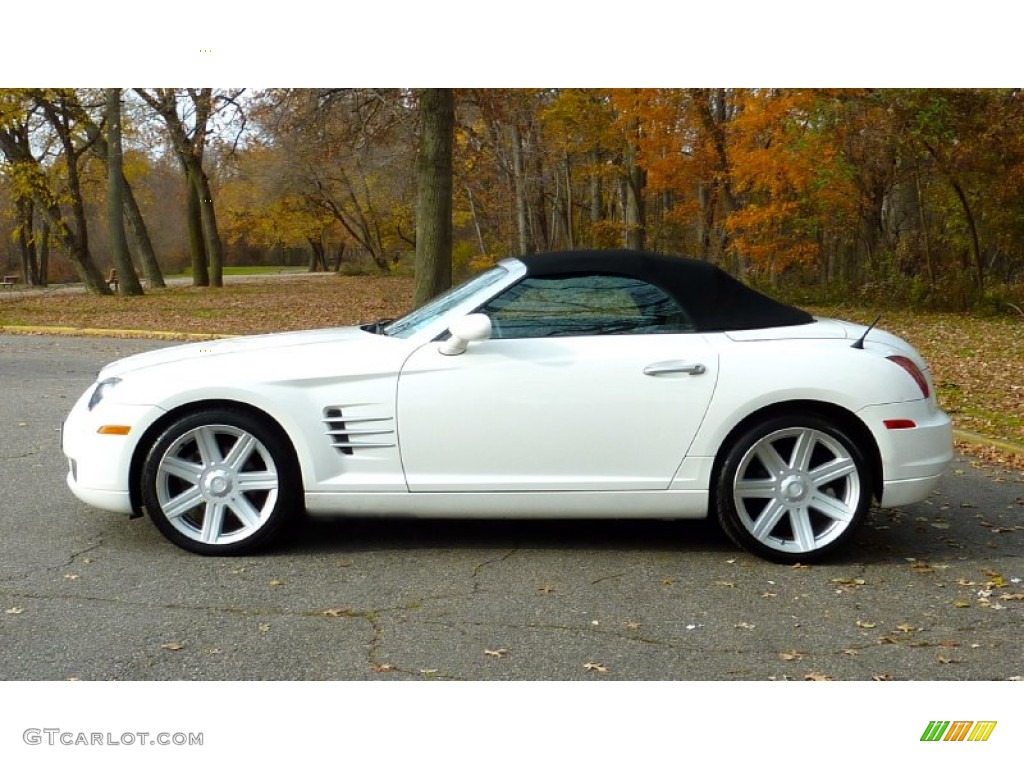 Alabaster White 2006 Chrysler Crossfire Limited Roadster Exterior Photo #73630193