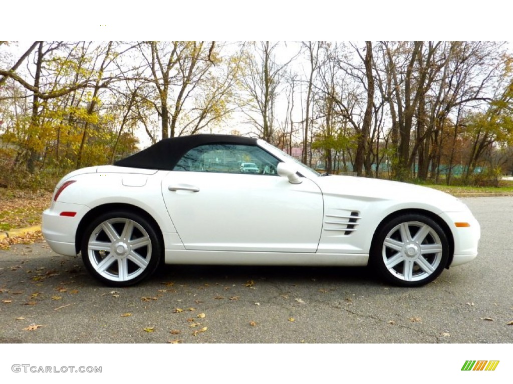 Alabaster White 2006 Chrysler Crossfire Limited Roadster Exterior Photo #73630221