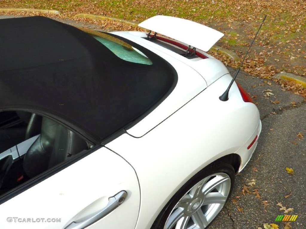 2006 Crossfire Limited Roadster - Alabaster White / Dark Slate Gray photo #26