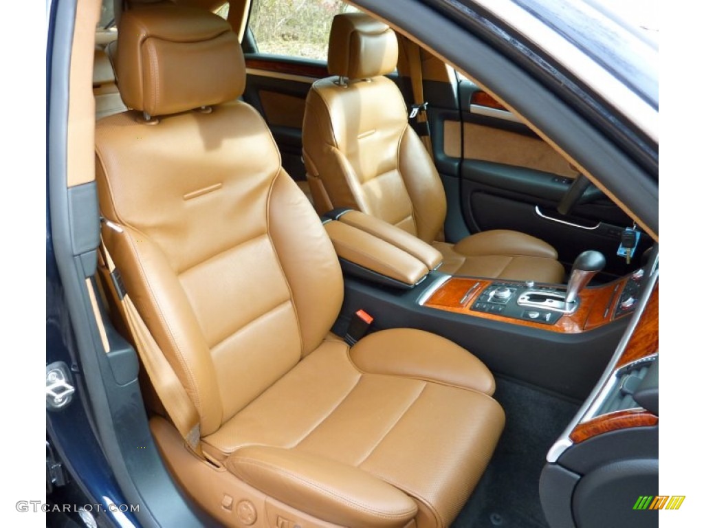 Amaretto Interior 2008 Audi A8 4.2 quattro Photo #73630625