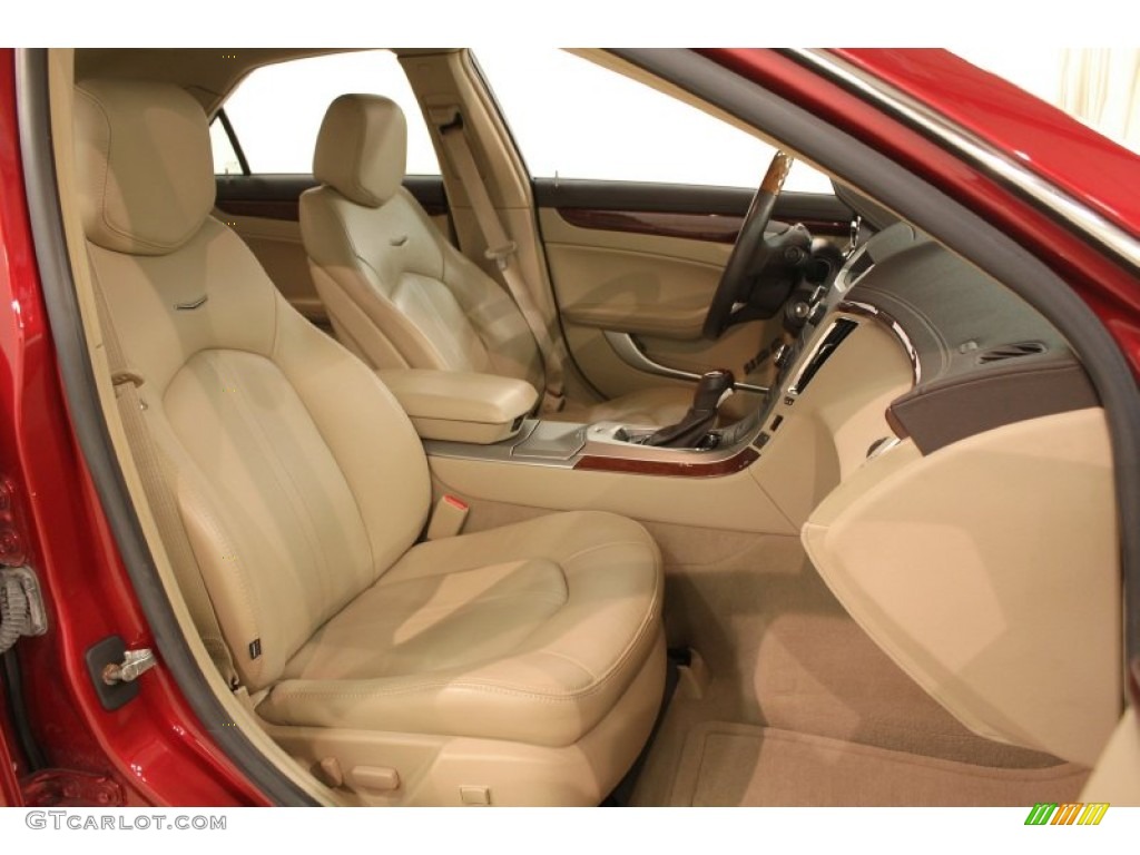 Cashmere/Cocoa Interior 2009 Cadillac CTS 4 AWD Sedan Photo #73630976