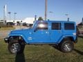 2011 Cosmos Blue Jeep Wrangler Unlimited Sahara 4x4  photo #5