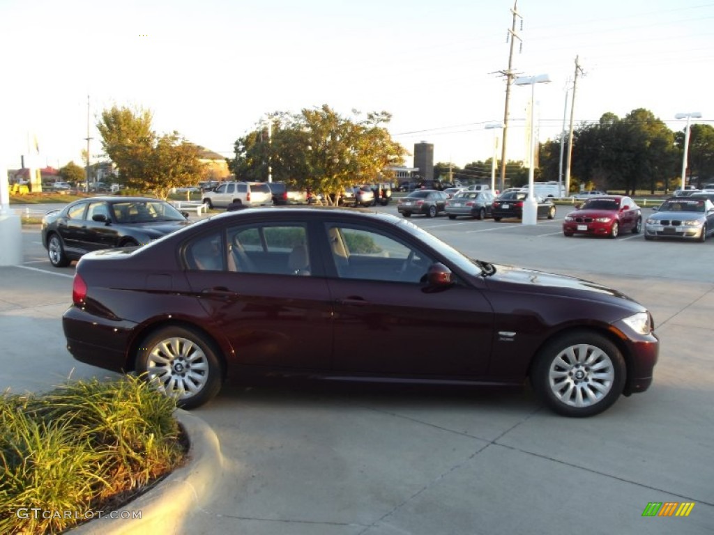 2009 3 Series 328xi Sedan - Barbara Red Metallic / Saddle Brown Dakota Leather photo #5