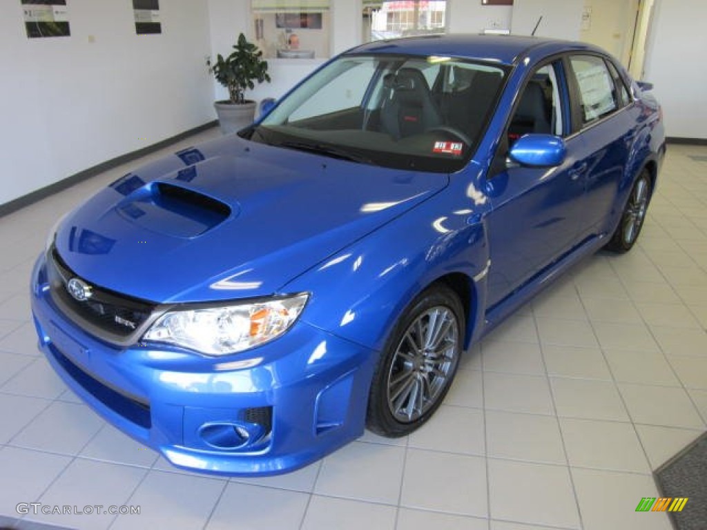 WR Blue Pearl 2013 Subaru Impreza WRX Premium 4 Door Exterior Photo #73631423
