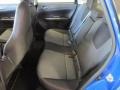 Rear Seat of 2013 Impreza WRX Premium 4 Door