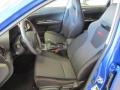 WRX Carbon Black 2013 Subaru Impreza WRX Premium 4 Door Interior Color