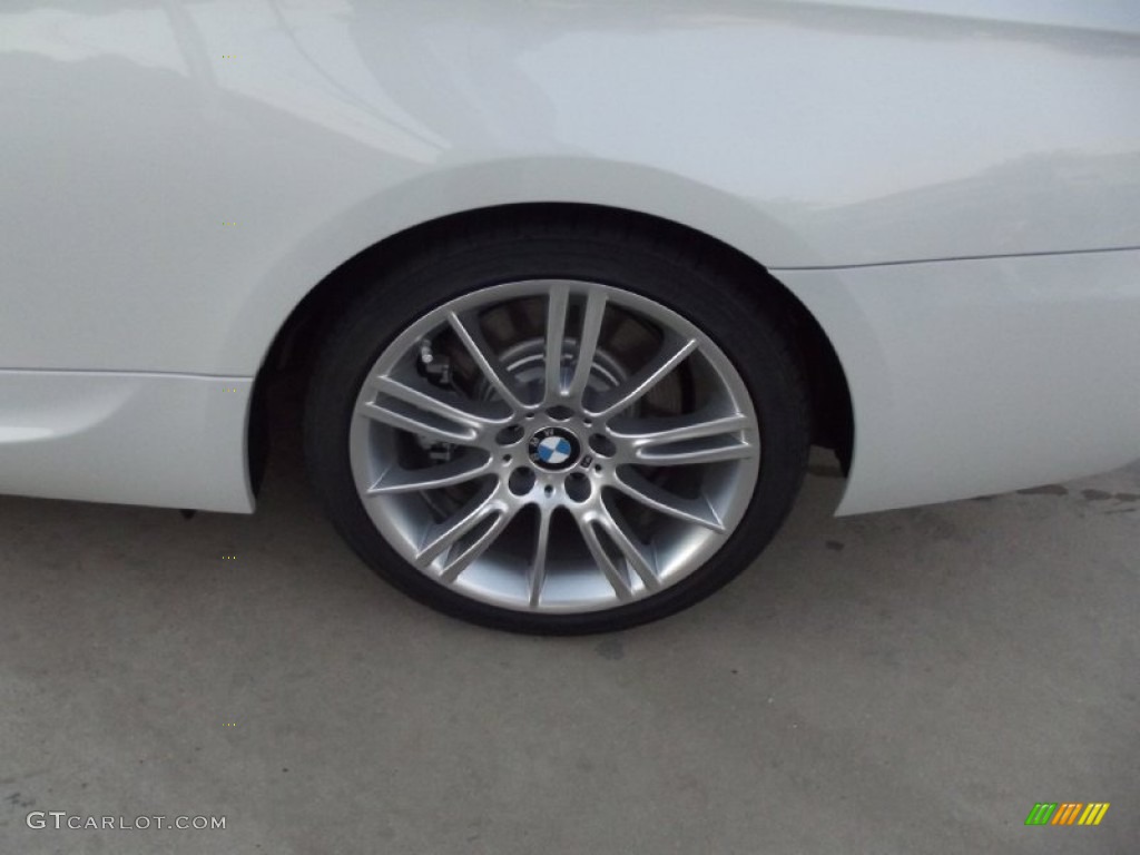 2013 3 Series 335i Coupe - Mineral White Metallic / Oyster photo #15