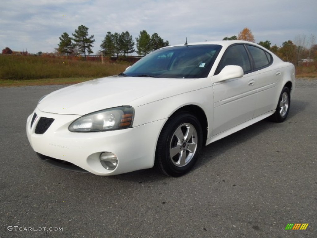 Ivory White Pontiac Grand Prix