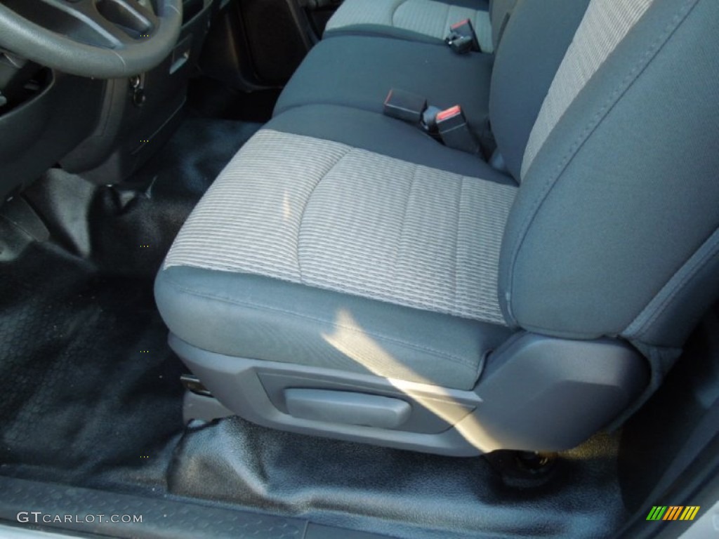 Dark Slate Gray/Medium Graystone Interior 2012 Dodge Ram 1500 ST Regular Cab Photo #73632140