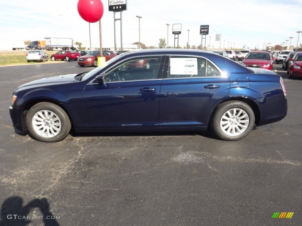 Jazz Blue Pearl 2013 Chrysler 300 Standard 300 Model Exterior Photo #73632443
