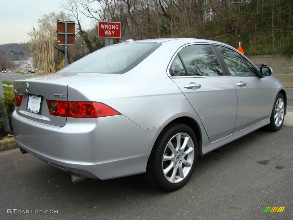 2008 TSX Sedan - Alabaster Silver Metallic / Ebony photo #4