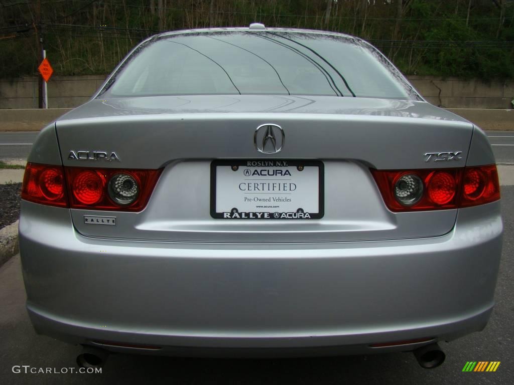 2008 TSX Sedan - Alabaster Silver Metallic / Ebony photo #5