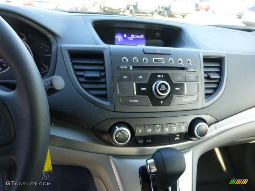 2013 CR-V LX AWD - Polished Metal Metallic / Gray photo #18