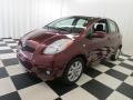 2009 Carmine Red Metallic Toyota Yaris 5 Door Liftback  photo #3