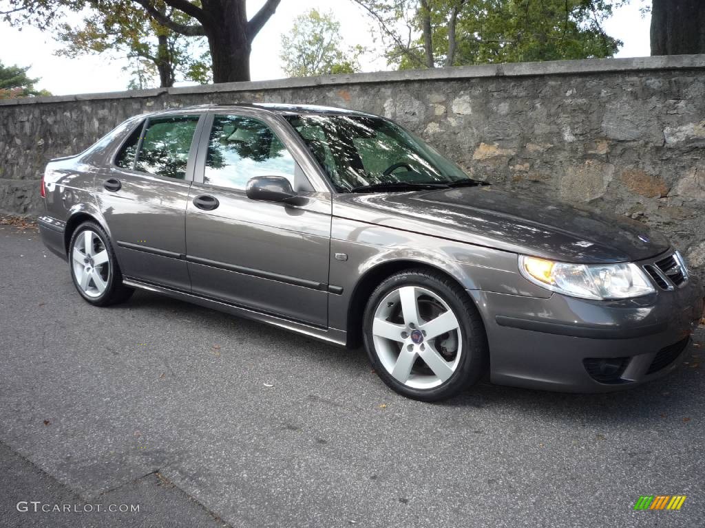 2005 9-5 Aero Sedan - Smoke Beige Metallic / Sand Beige photo #1