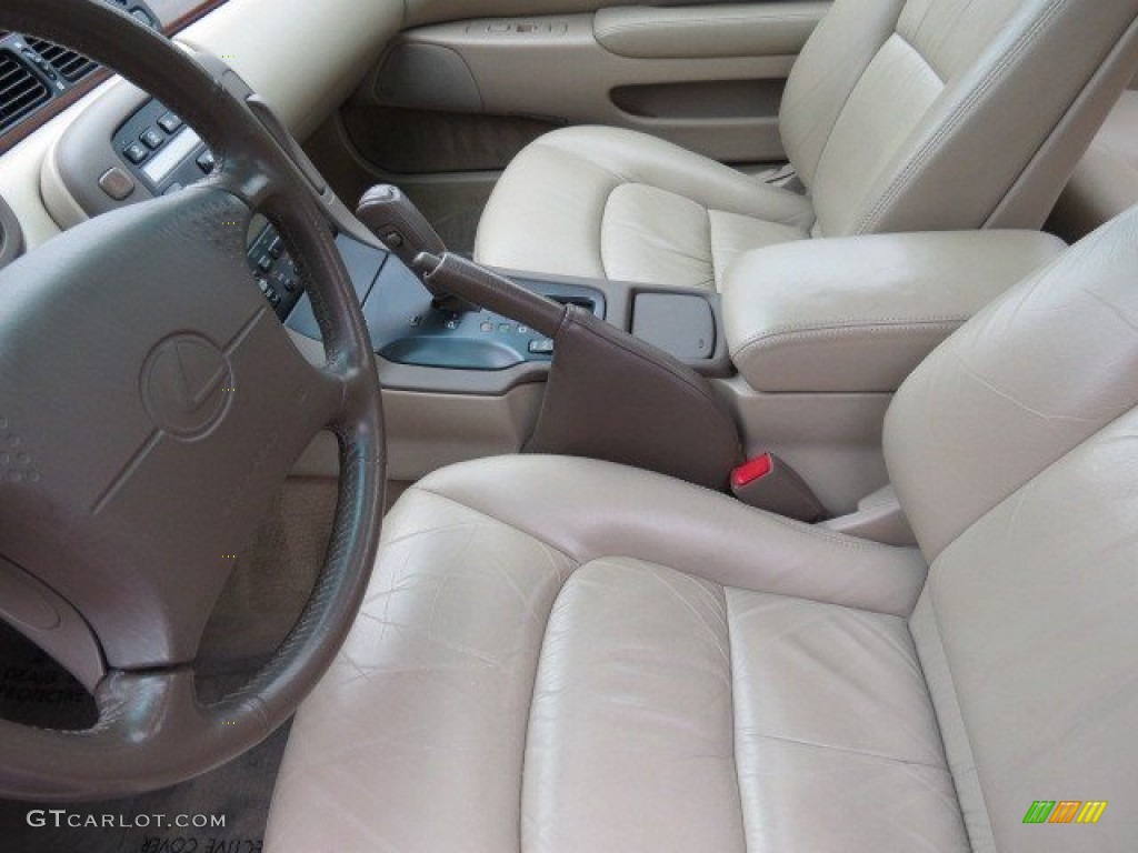 Ivory Interior 1997 Lexus SC 300 Photo #73635501