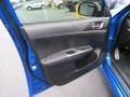 Carbon Black 2011 Subaru Impreza WRX Wagon Door Panel