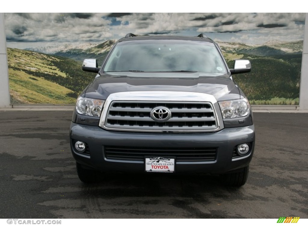 2013 Sequoia Limited 4WD - Magnetic Gray Metallic / Graphite photo #3