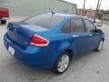 2011 Blue Flame Metallic Ford Focus SEL Sedan  photo #3