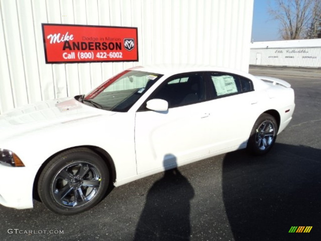 2013 Charger SE - Ivory Pearl / Black photo #1
