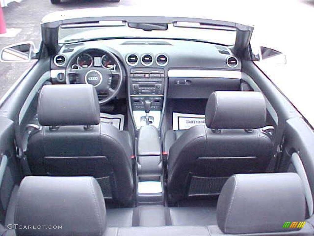 2006 A4 1.8T Cabriolet - Light Silver Metallic / Ebony photo #28