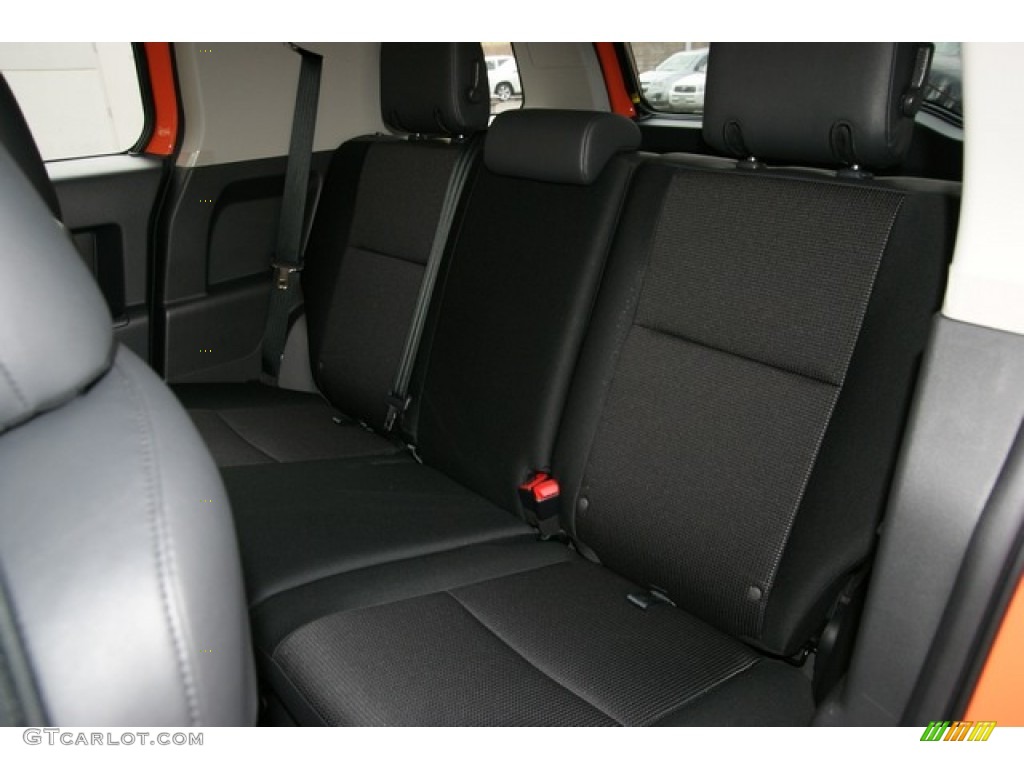 2013 FJ Cruiser 4WD - Magma Orange / Dark Charcoal photo #7