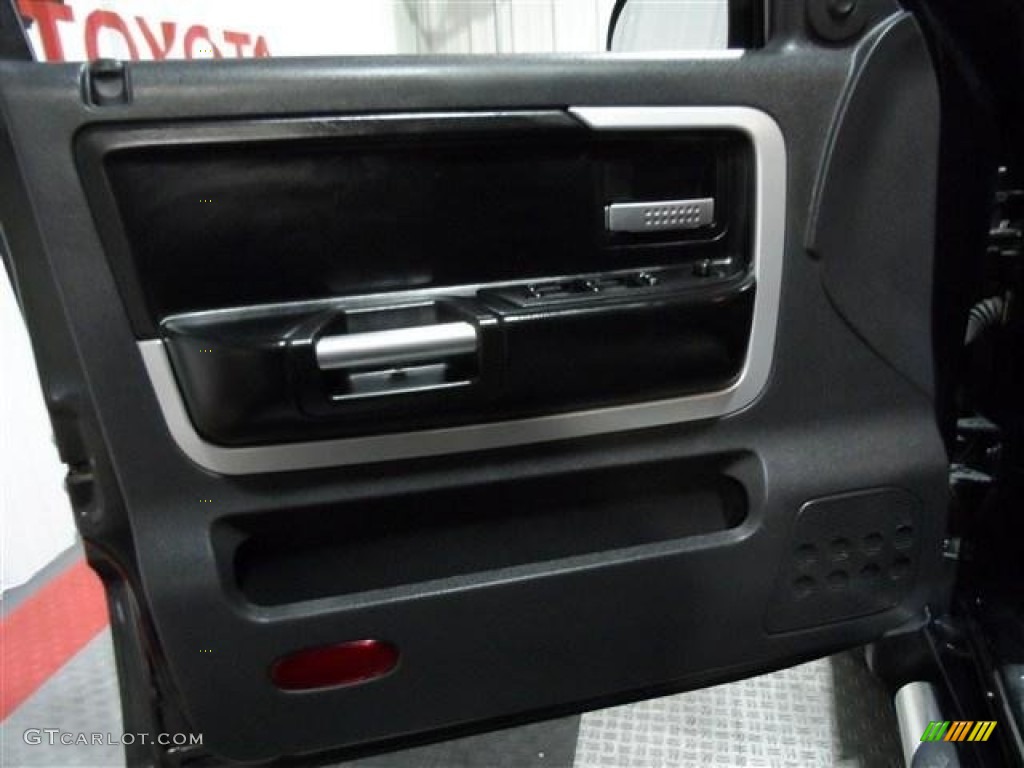2008 Raider LS Double Cab - Brilliant Black / Slate photo #9