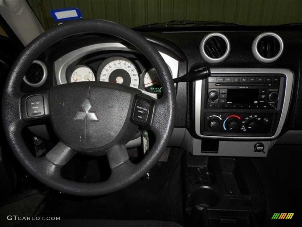 2008 Raider LS Double Cab - Brilliant Black / Slate photo #13