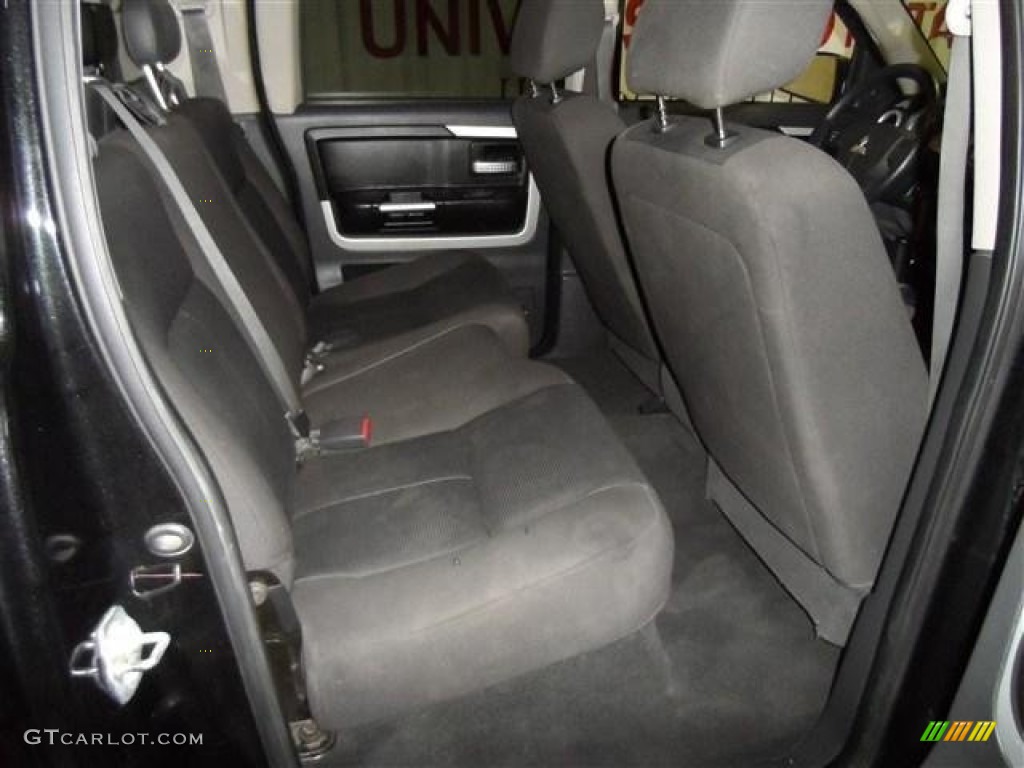 2008 Raider LS Double Cab - Brilliant Black / Slate photo #20