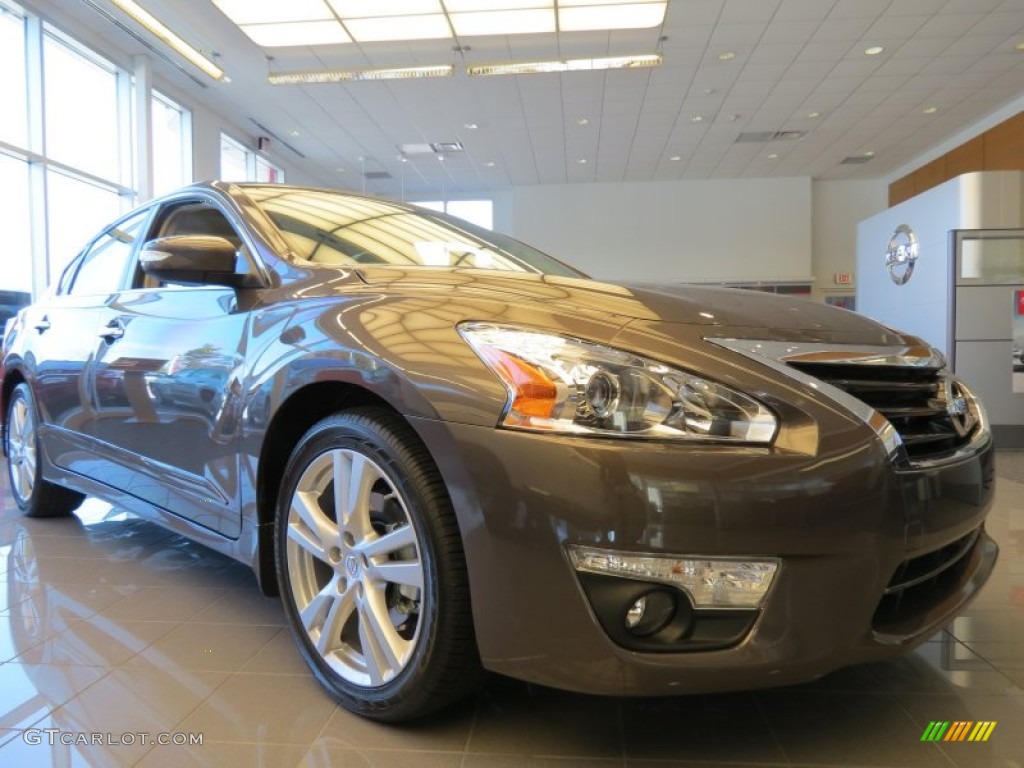 2013 Altima 3.5 SL - Java Metallic / Beige photo #5