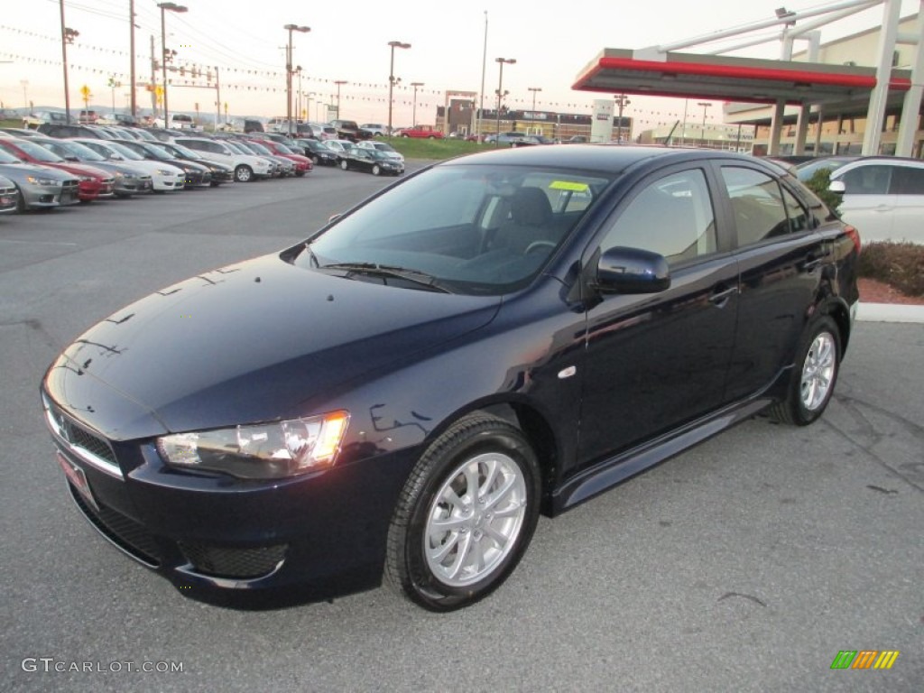 Cosmic Blue Metallic Mitsubishi Lancer