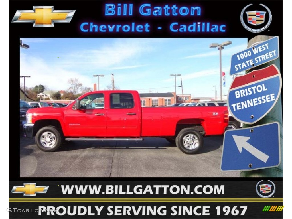 Victory Red Chevrolet Silverado 3500HD