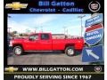 2010 Victory Red Chevrolet Silverado 3500HD LT Crew Cab 4x4  photo #1