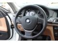 Saddle/Black Steering Wheel Photo for 2012 BMW 7 Series #73641492