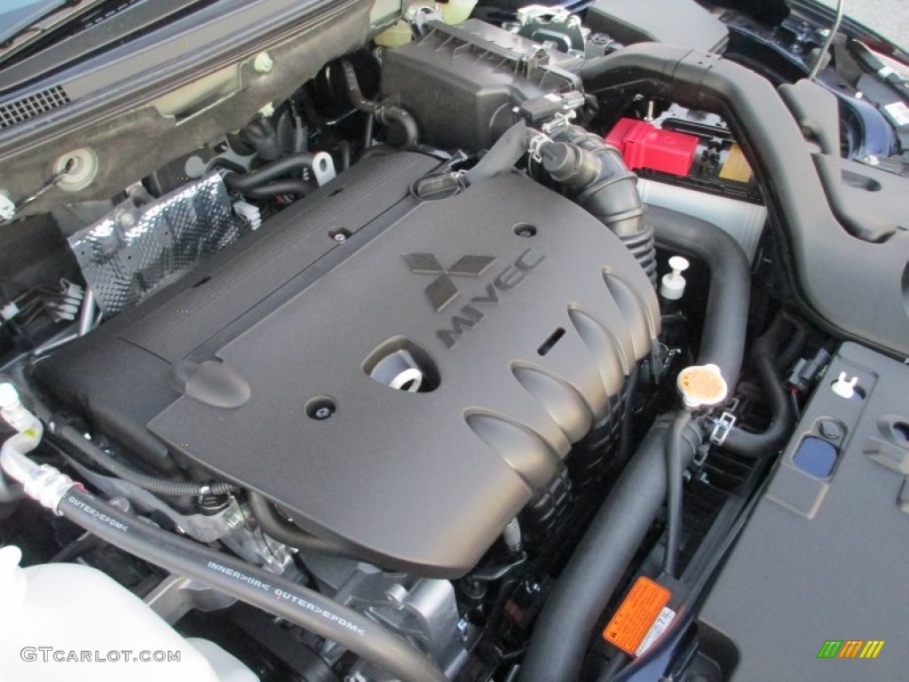 2013 Mitsubishi Lancer Sportback ES 2.0 Liter DOHC 16-Valve MIVEC 4 Cylinder Engine Photo #73641561